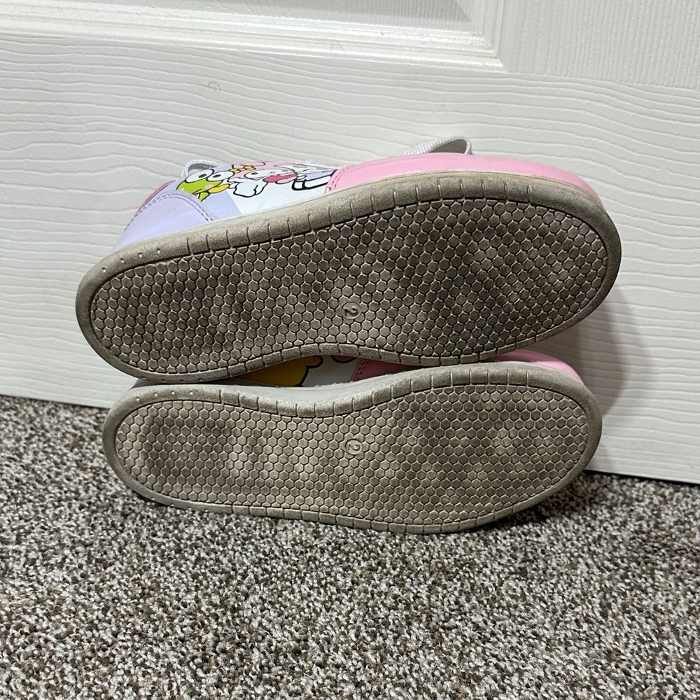 Hello Kitty girls lace up tennis athletic casual kids shoes size 2 - Picture 7 of 8